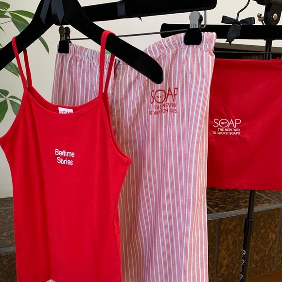NWT SOAPNET 100% COTTON PAJAMAS and INTIMATES BAG - Picture 10 of 10